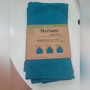 Norwex Cloth Napkins - Peacock
